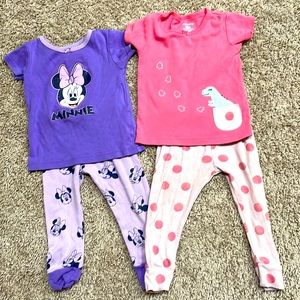 2 sets of 12 month pjs